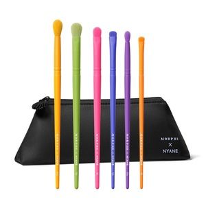 Morphe x Nyane - Vibrant Blends 6-Piece Eye Brush Set